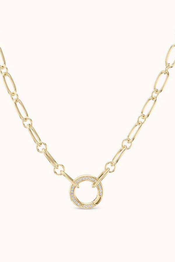 Sardinia Multi Link 1 16" + Pave Clasp 2