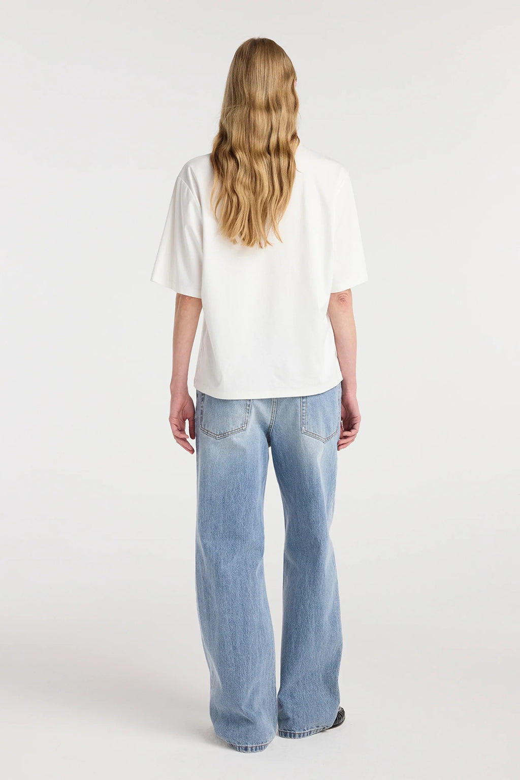 OVERSIZED COTTON SILK T-SHIRT *pre-order*