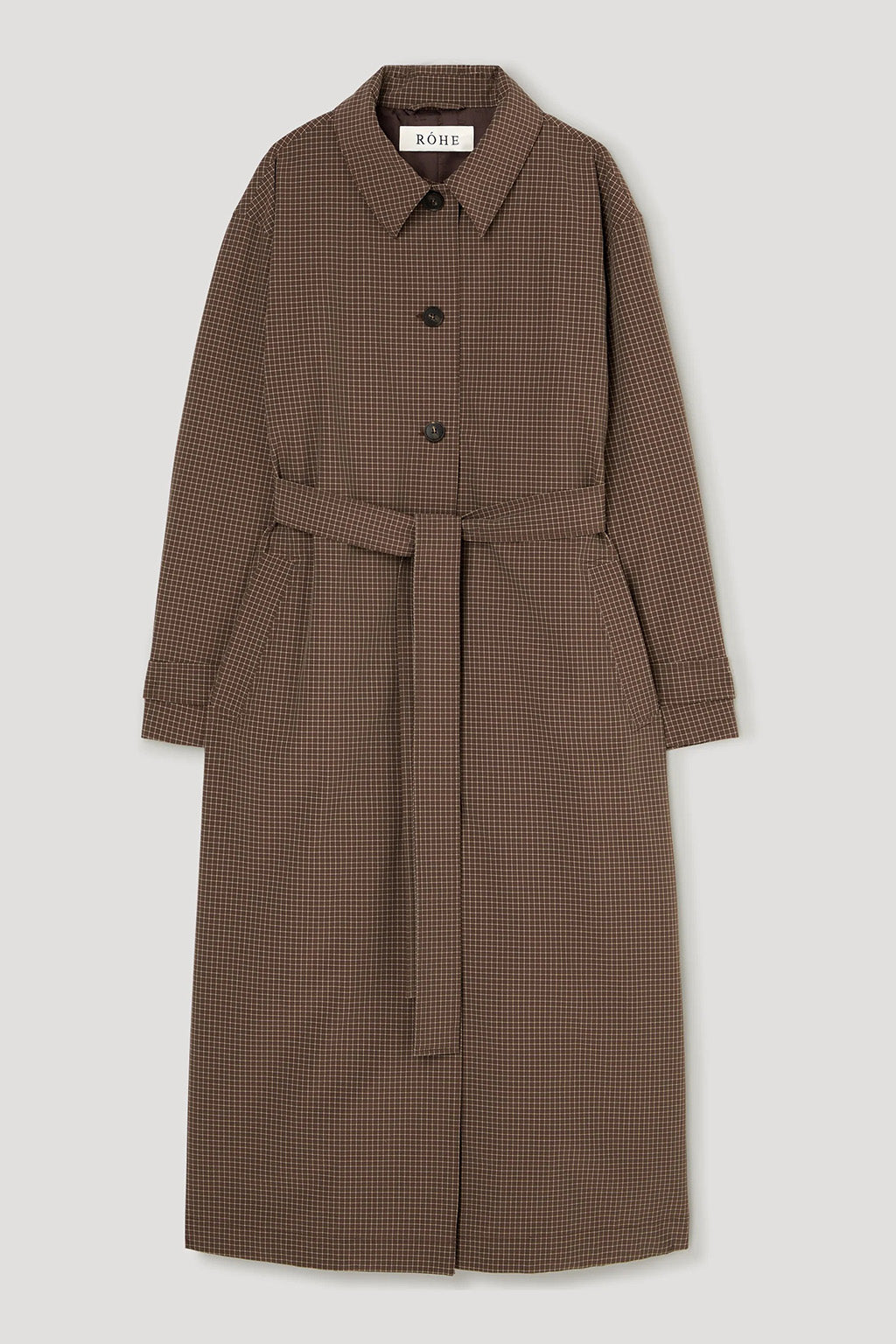 MANTEAU CEINTURÉ VÉRIFICATION TECHNIQUE