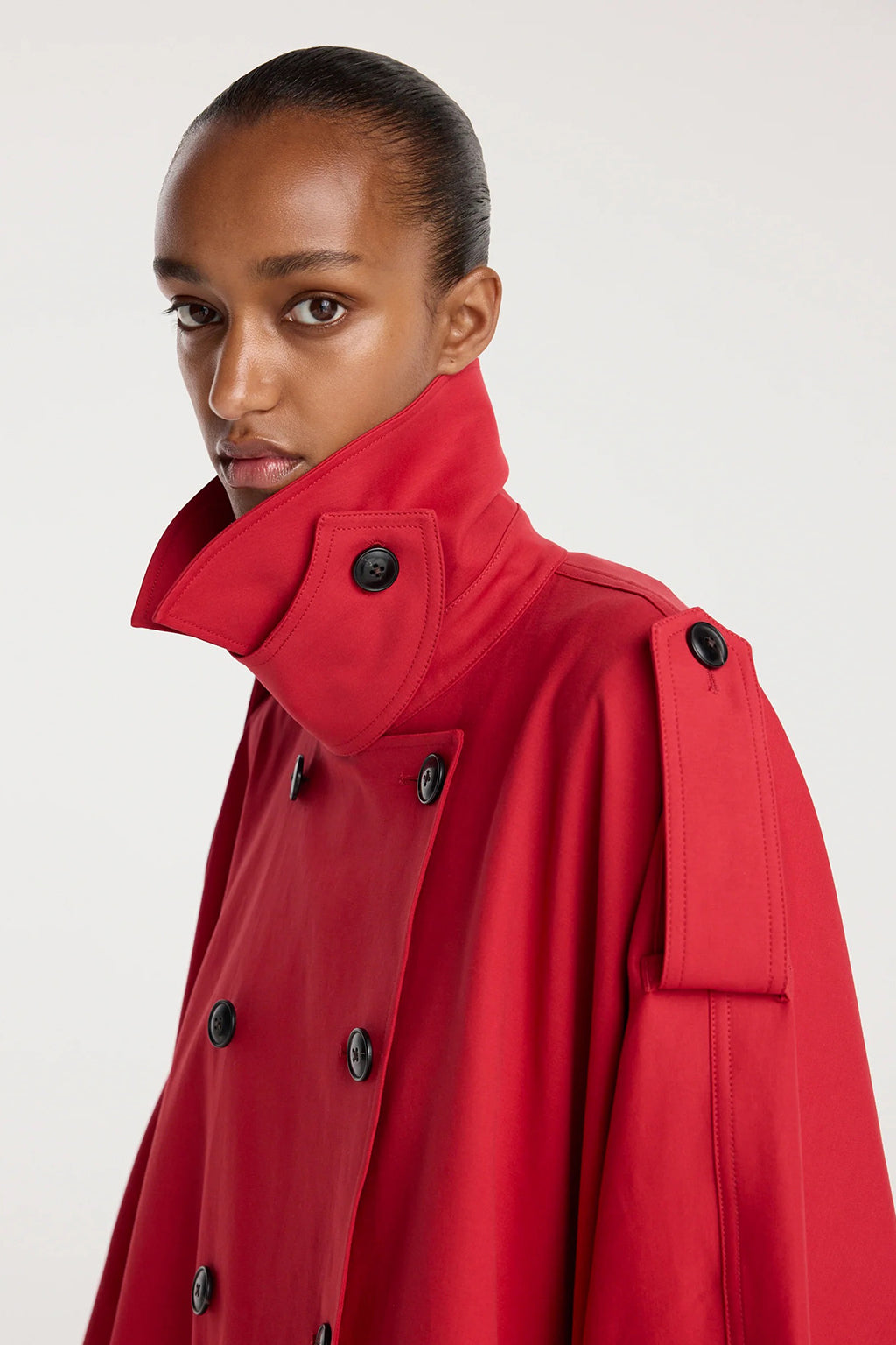 CAPE TRENCH COAT *pre-order*