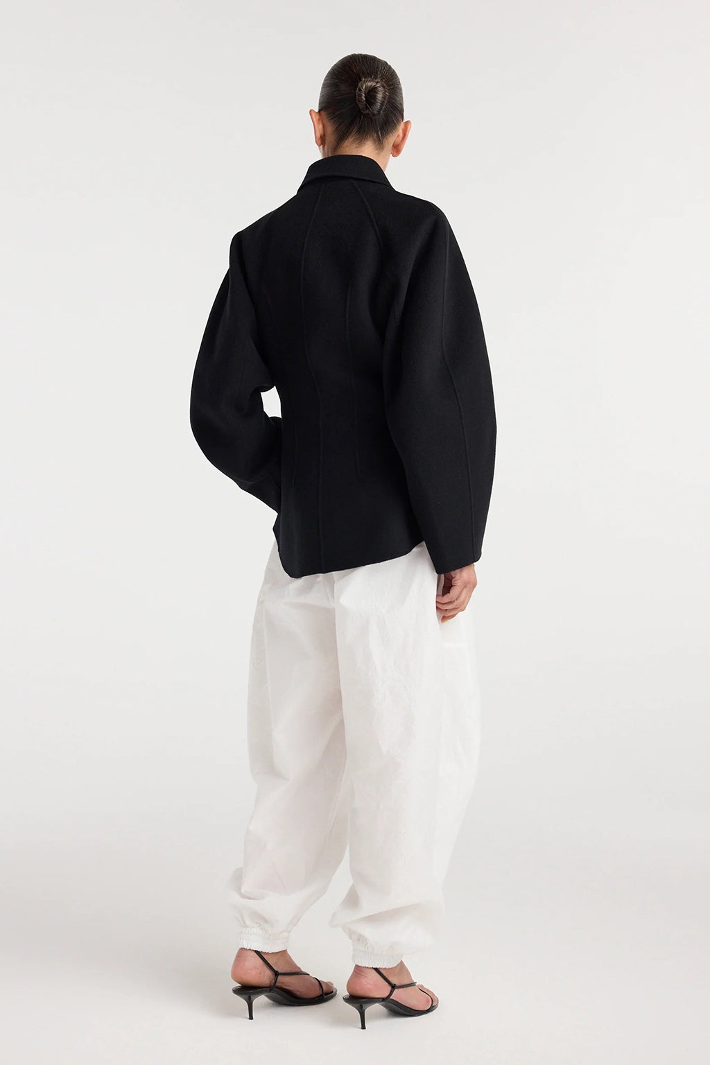DOUBLE FACED SCULPTURAL JACKET