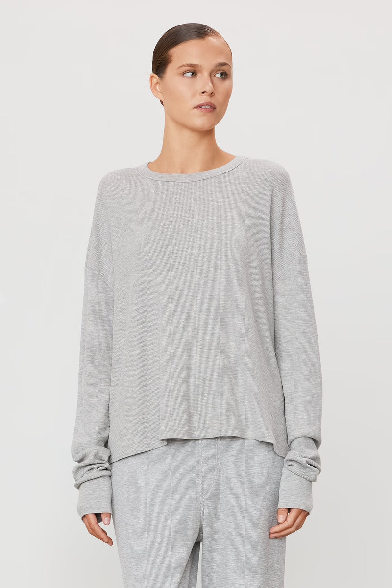 OVERSIZED THERMAL TOP