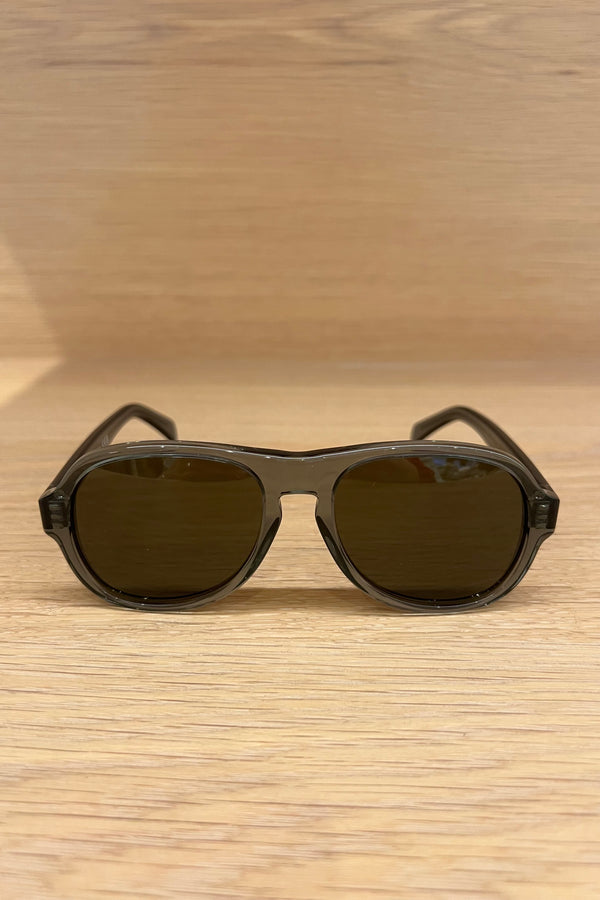AVIATOR 3 DOTS CL40298I IN SHINY LIGHT GREEN