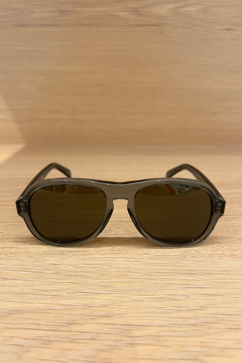 AVIATOR 3 DOTS CL40298I IN SHINY LIGHT GREEN