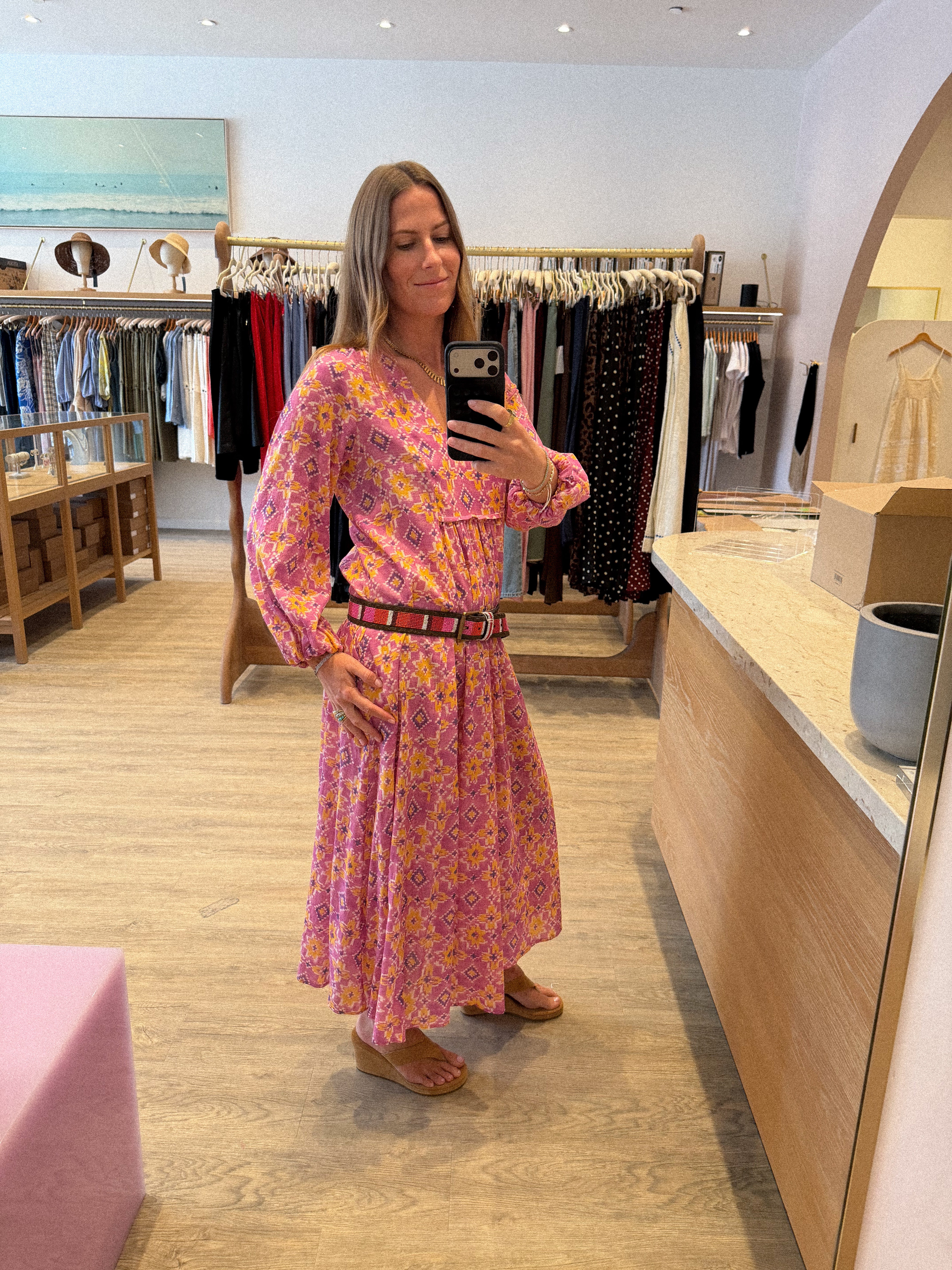 TALITHA PRINT DRESS
