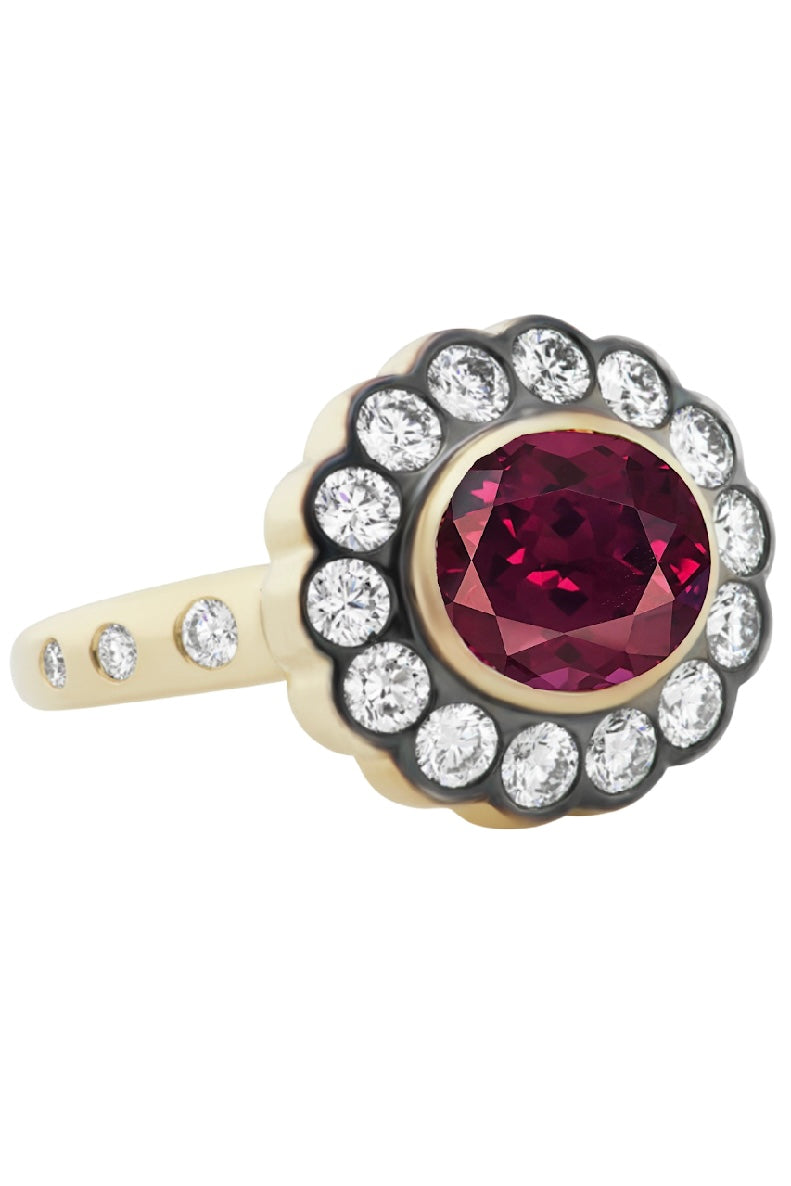 ALEXANDRA RING RHODALITE