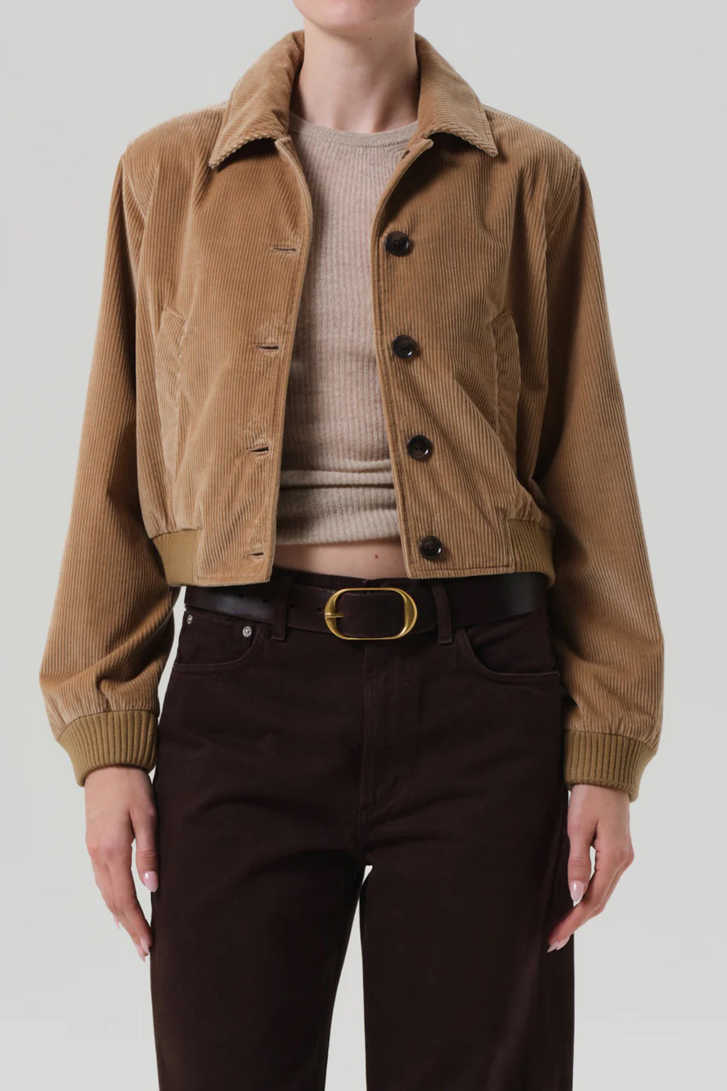 LOLA EVE CORUROY BOMBER