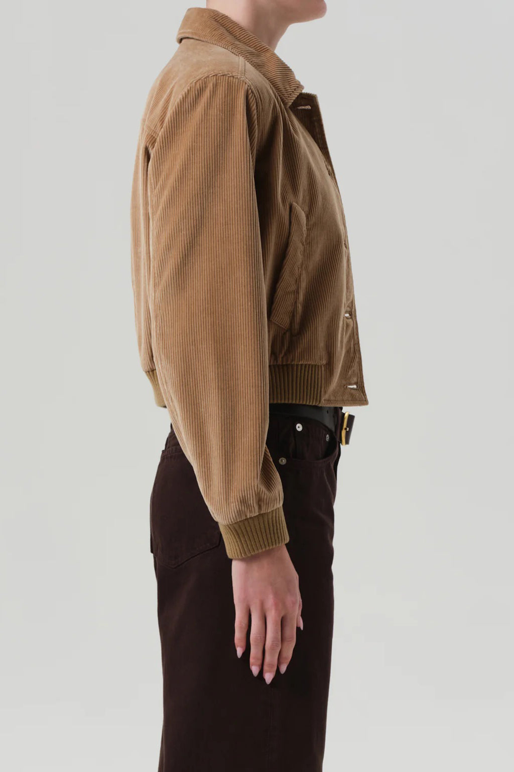 LOLA EVE CORUROY BOMBER