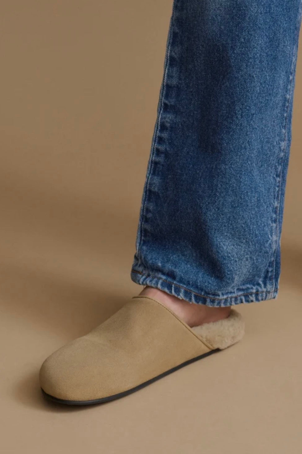 SHEARLING ASHBY CLOG