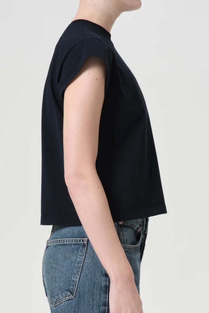 BRYCE CAP SLEEVE TEE