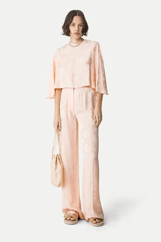 PANTALON BOUQUET JACQUARD