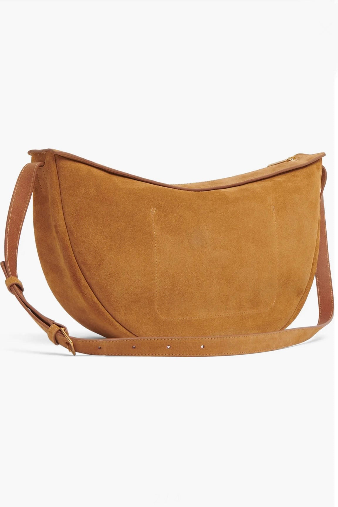 LARGE MOON SLING BAG IN CARAMEL