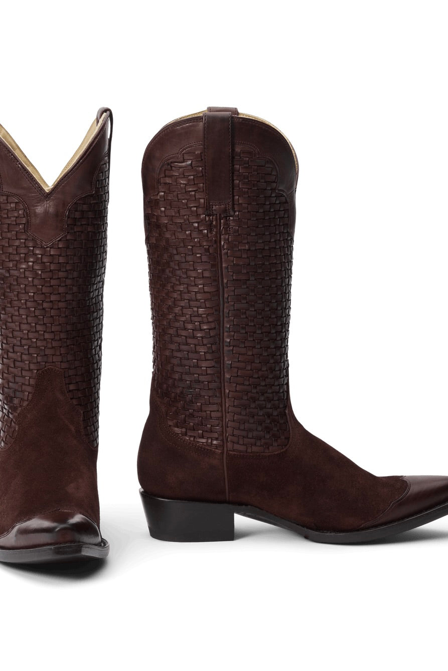 THE BASKET WEAVE COWBOY BOOT *PRE-ORDER*