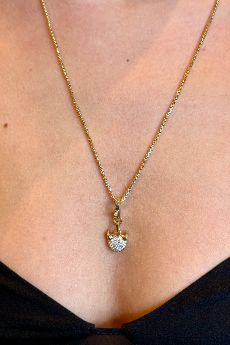 HEART DEVIL PENDANT