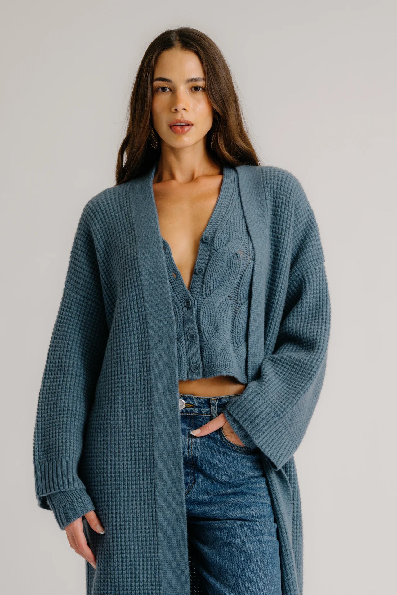 CEDAR SLOUCHY DUSTER
