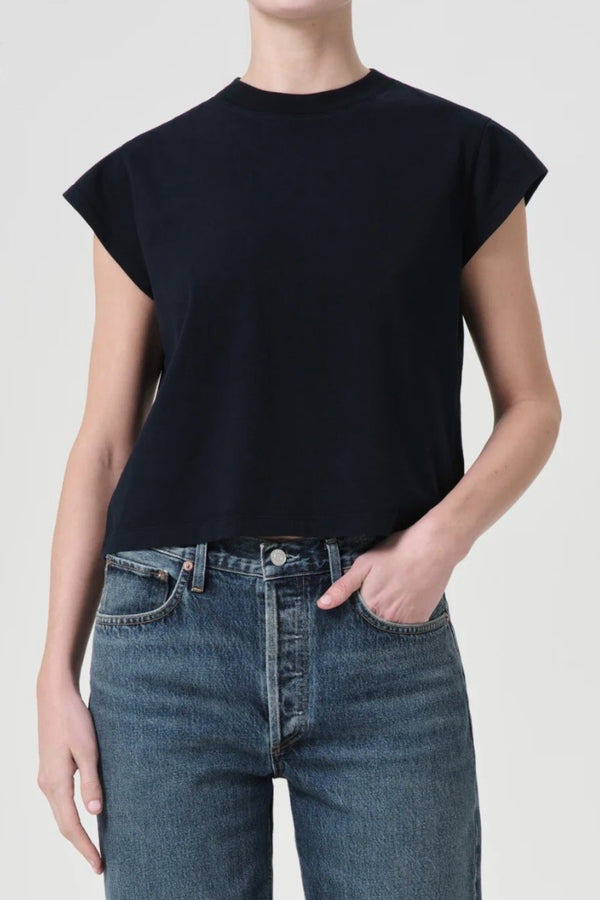 BRYCE CAP SLEEVE TEE