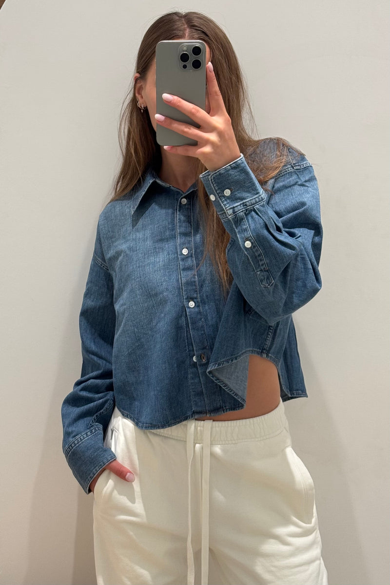 ANA CROPPED SHIRT