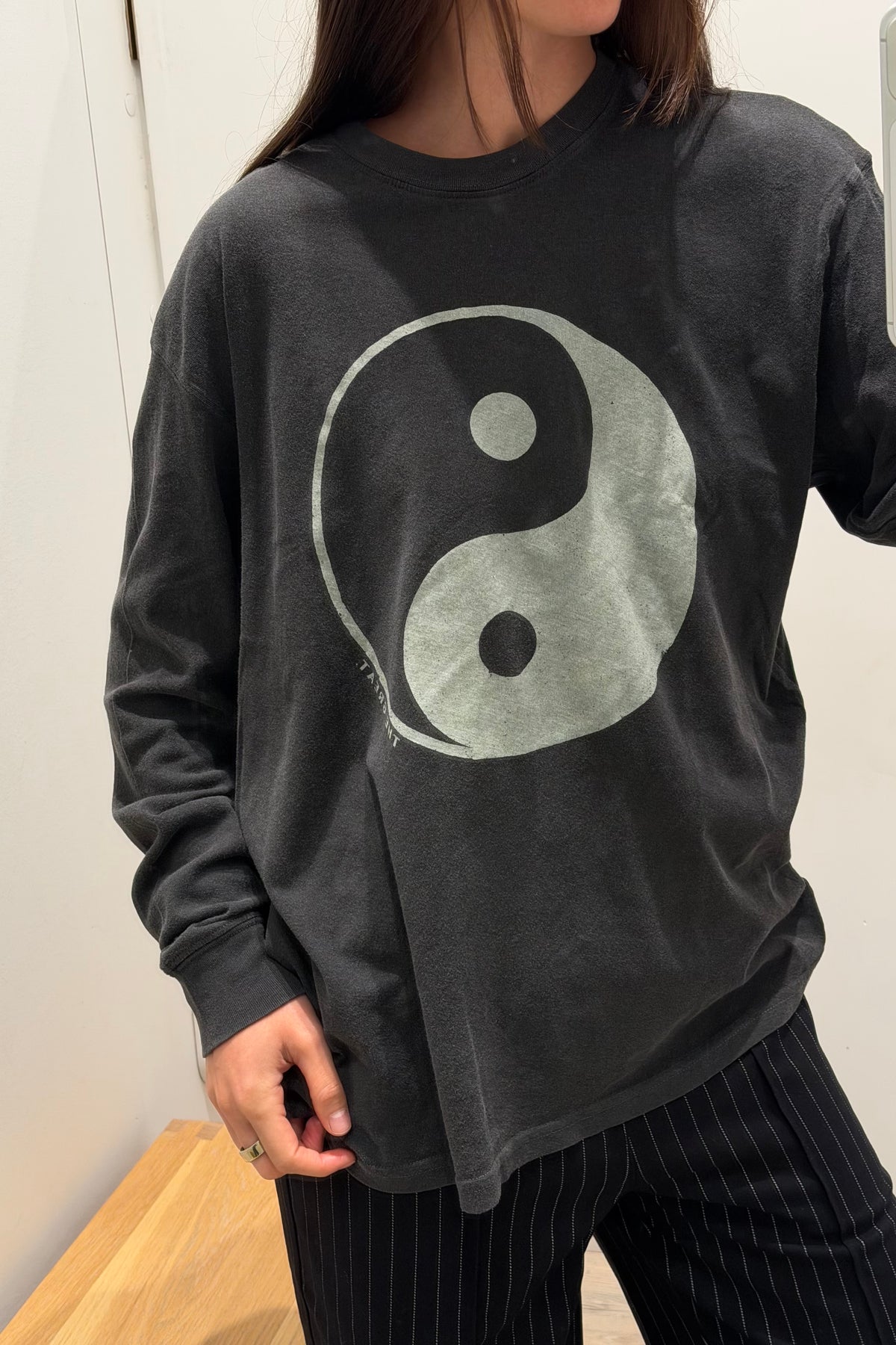 THE LONG SLEEVE RELAXED CREW