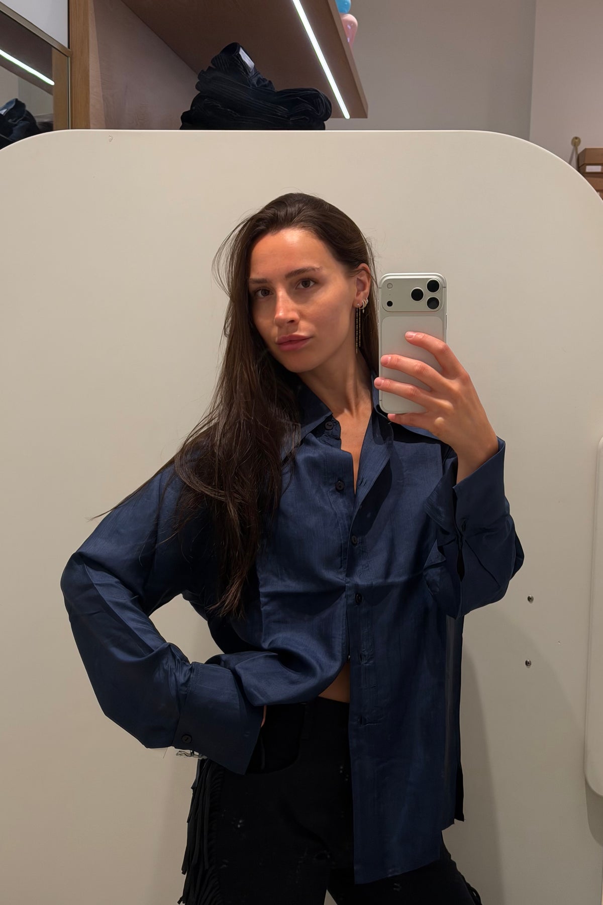 DANA SILK SHIRT