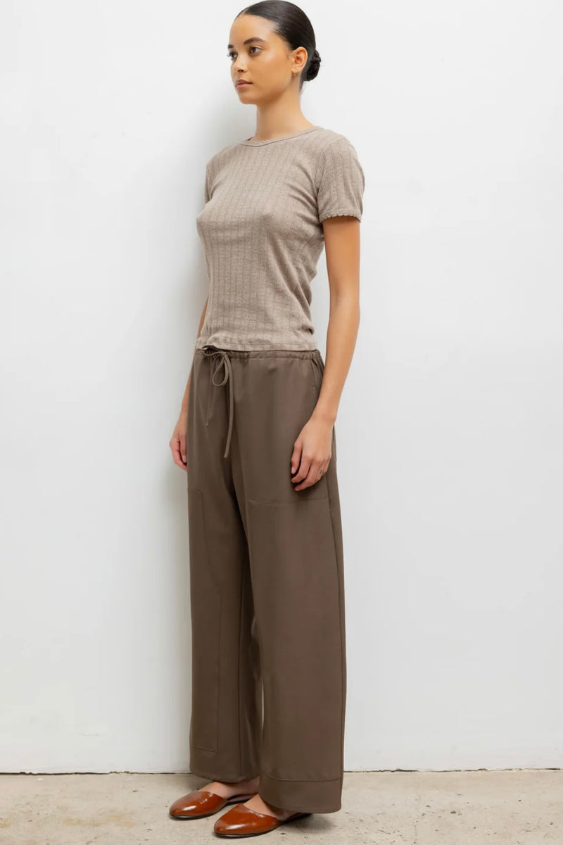 POINTELLE SLIM FIT TEE