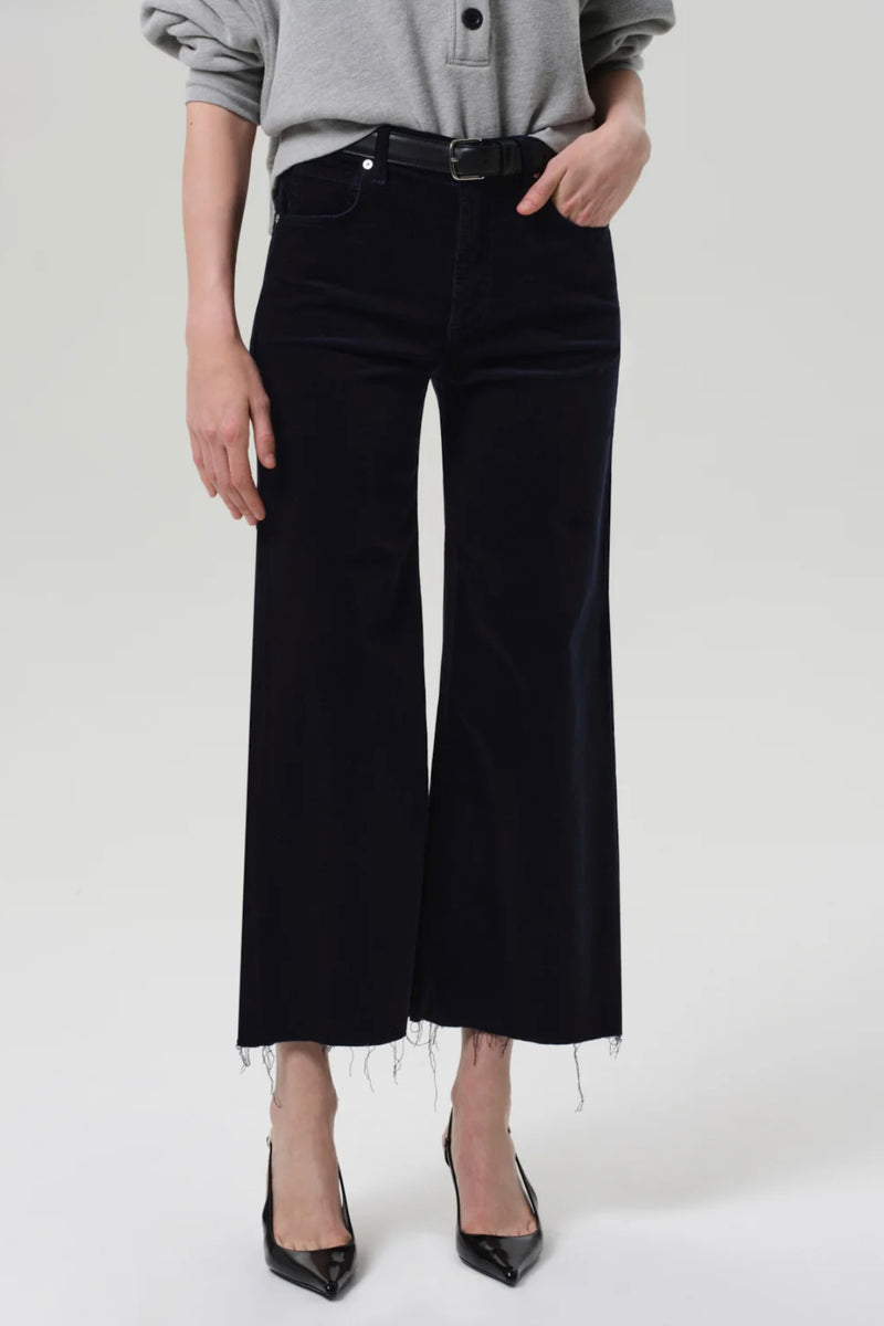 LYRA WIDE LEG CROP IN CORDUROY