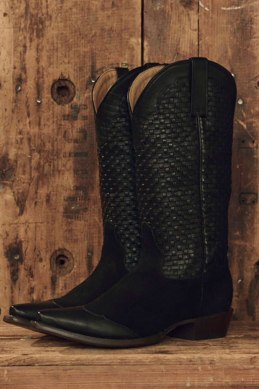 THE BASKET WEAVE COWBOY BOOT *PRE-ORDER*