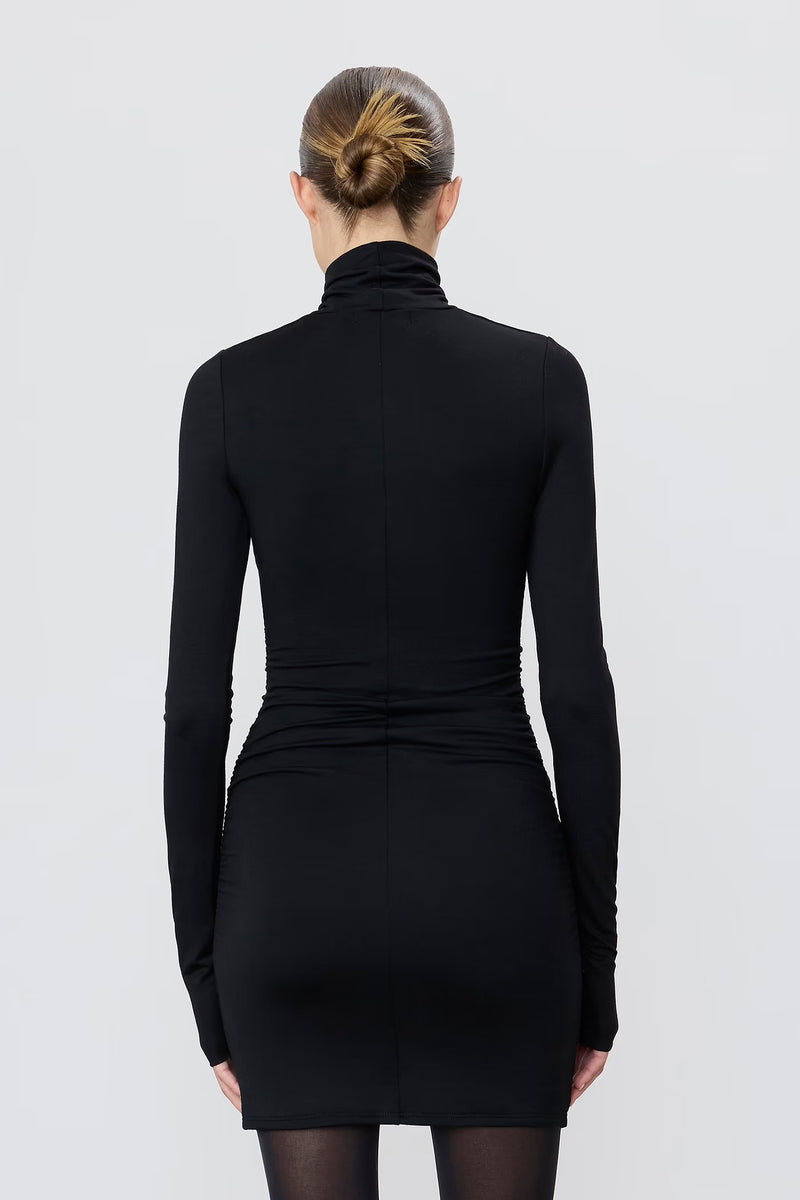 TURTLENECK MINI DRESS