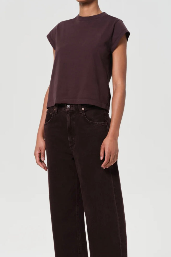 BRYCE CAP SLEEVE TEE