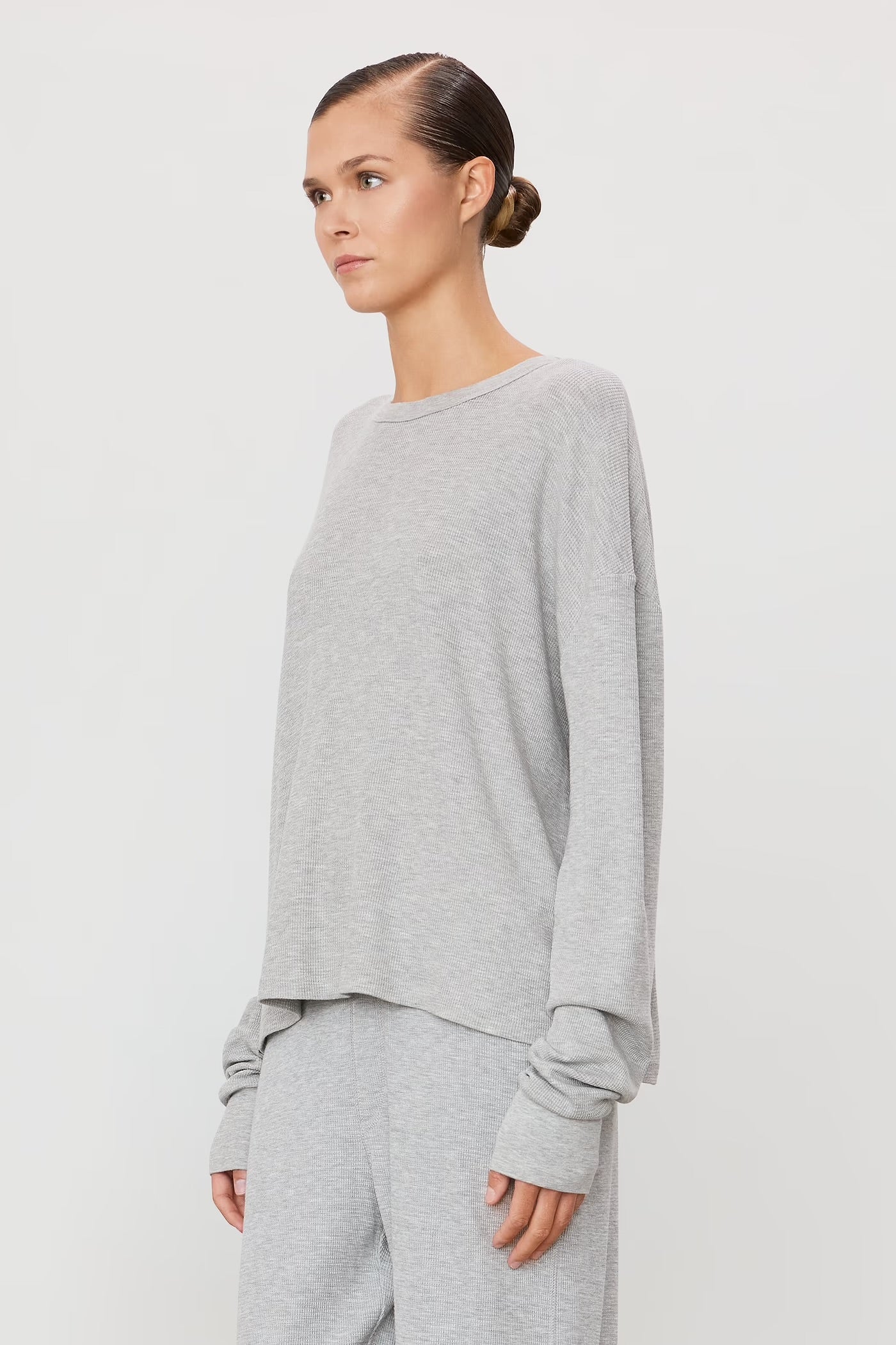 OVERSIZED THERMAL TOP
