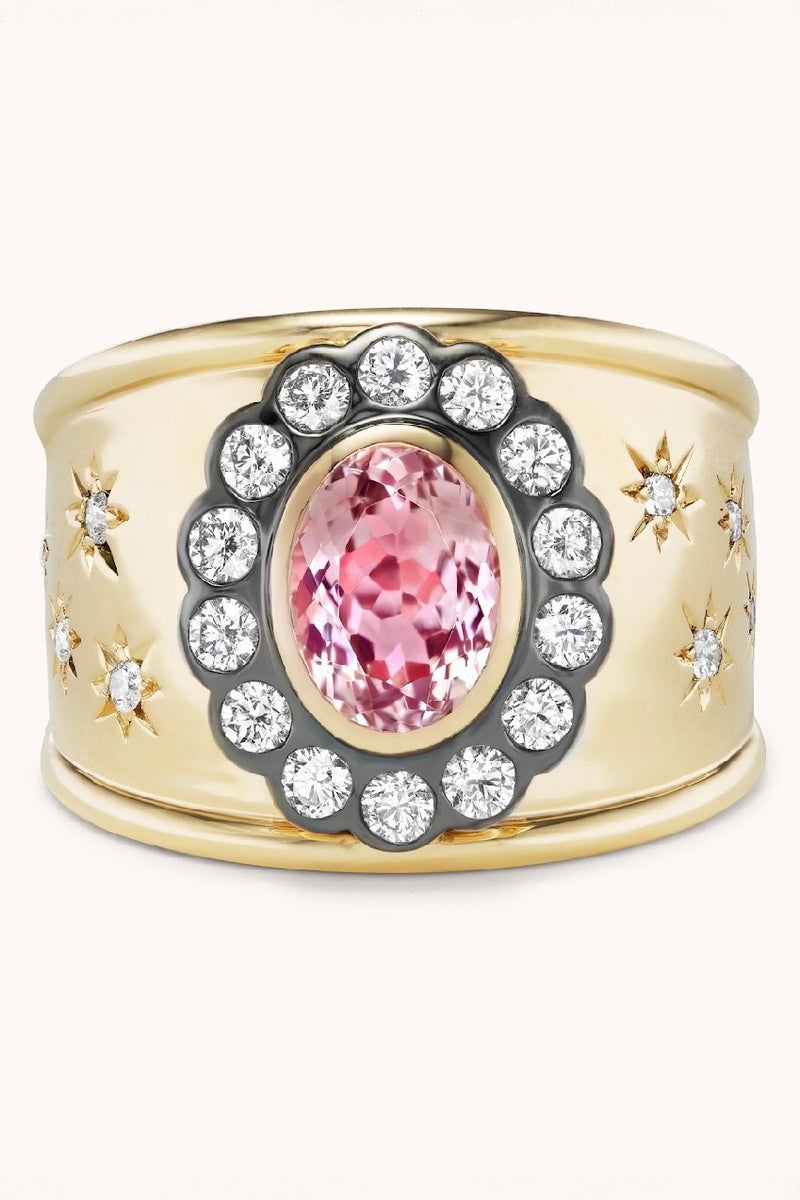 Alix Cigar Band Pink Tourmaline