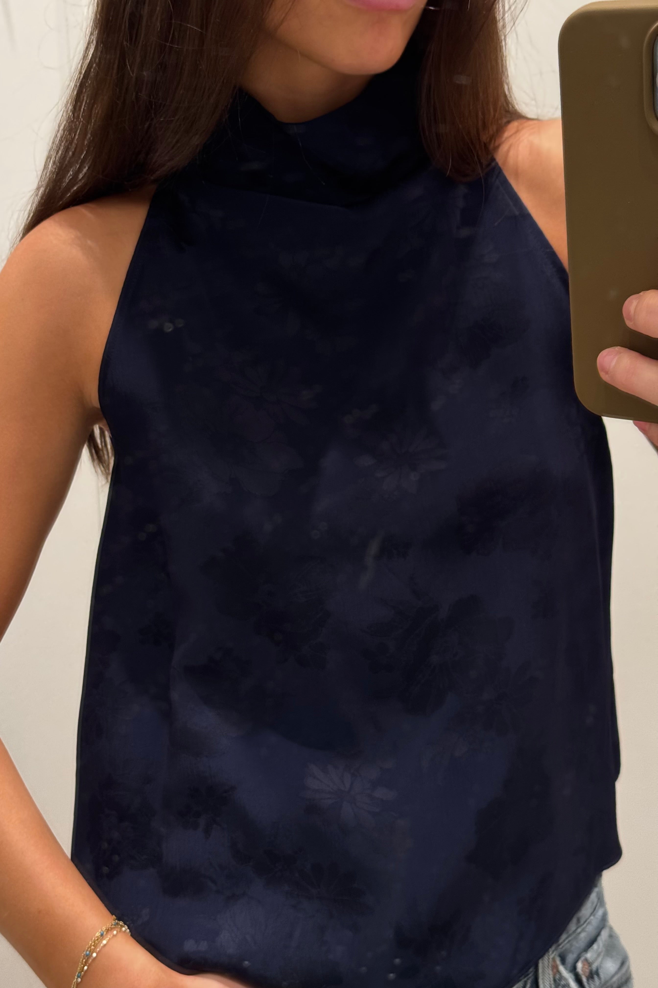 HAUT BIAIS EN JACQUARD