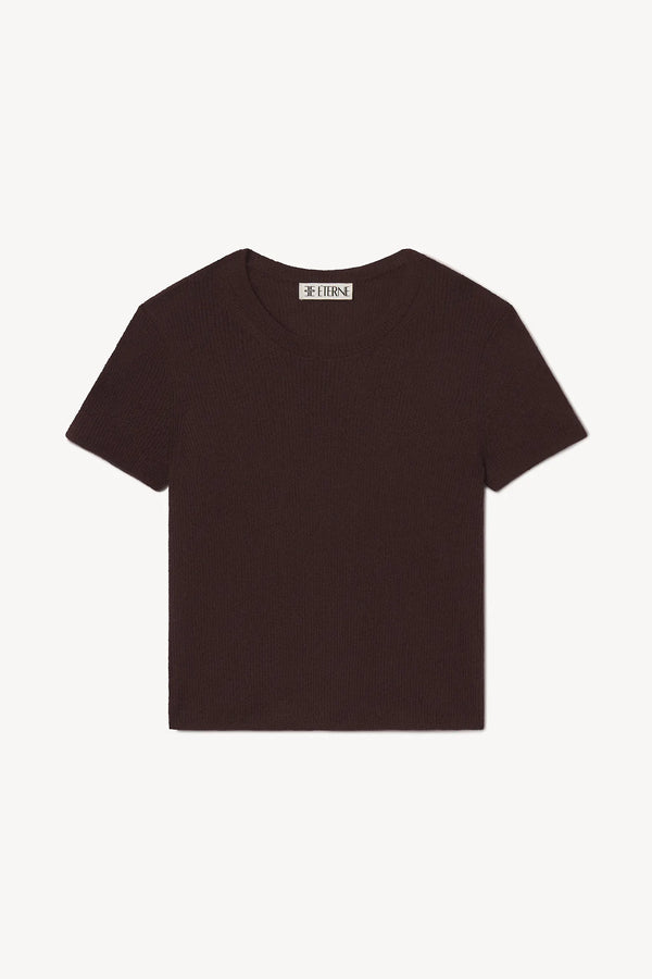 RIB STITCH BABY TEE