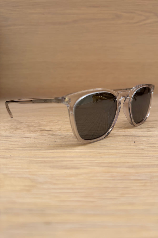 CLEAR ROUND SUNGLASSES - SL 623