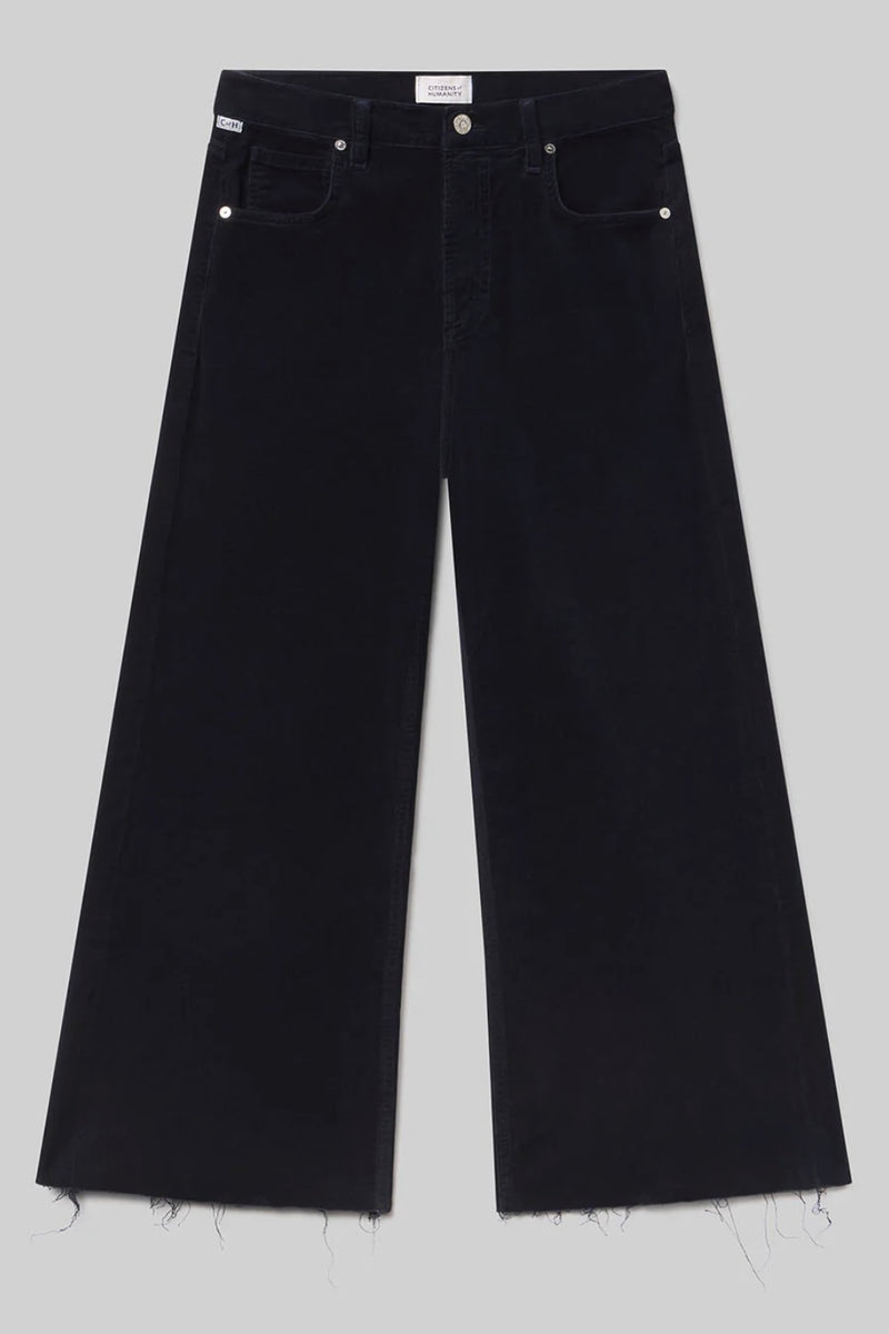 LYRA WIDE LEG CROP IN CORDUROY