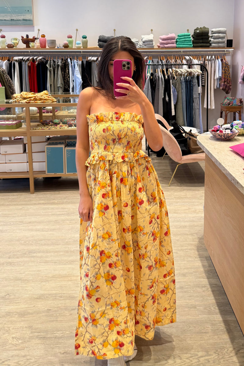 COBY STRAPLESS DRESS