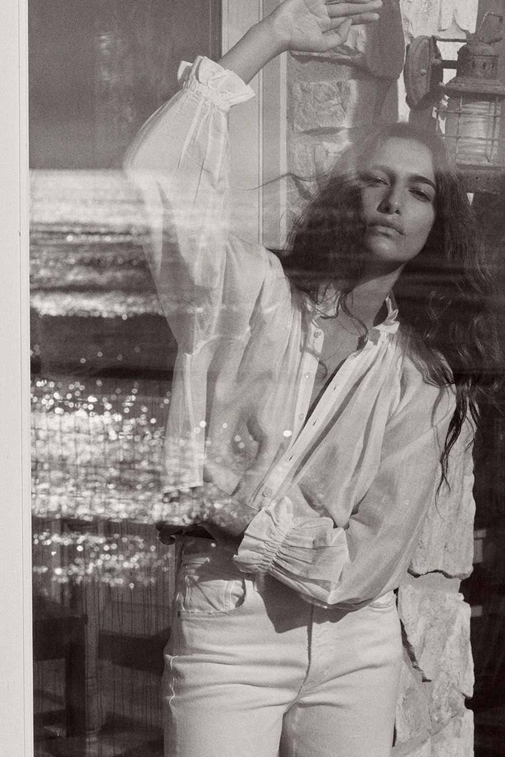 トップス Bibiy. IRIS RUFFLE TOP WHITE 新品未使用 Bibiy IRIS RUFFLE TOP ホワイト