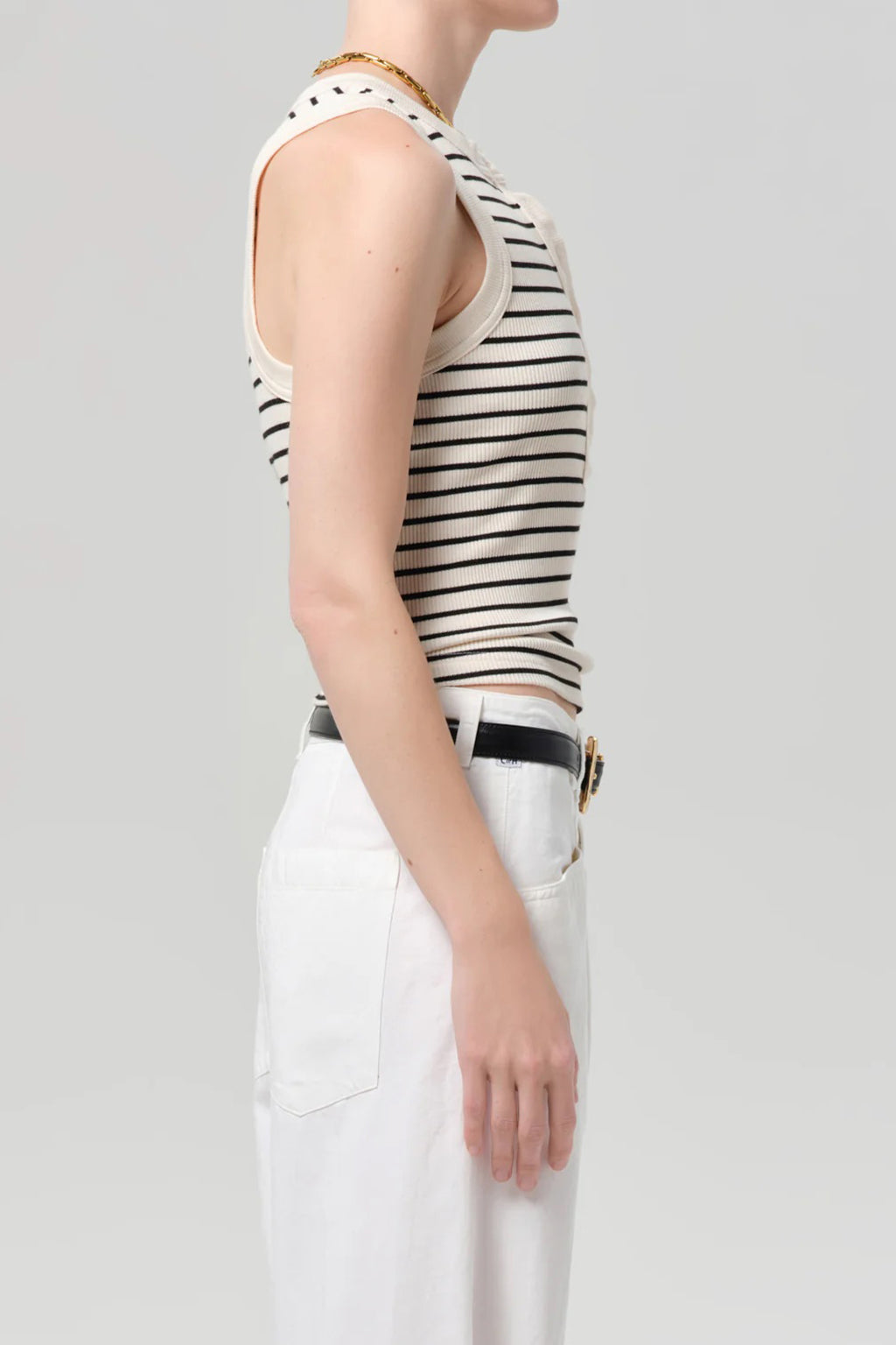 CARALYN STRIPE TANK TOP