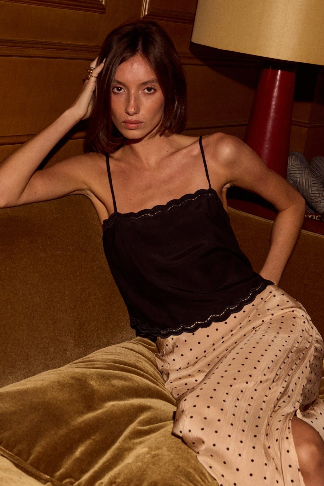 FERN SILK CAMI