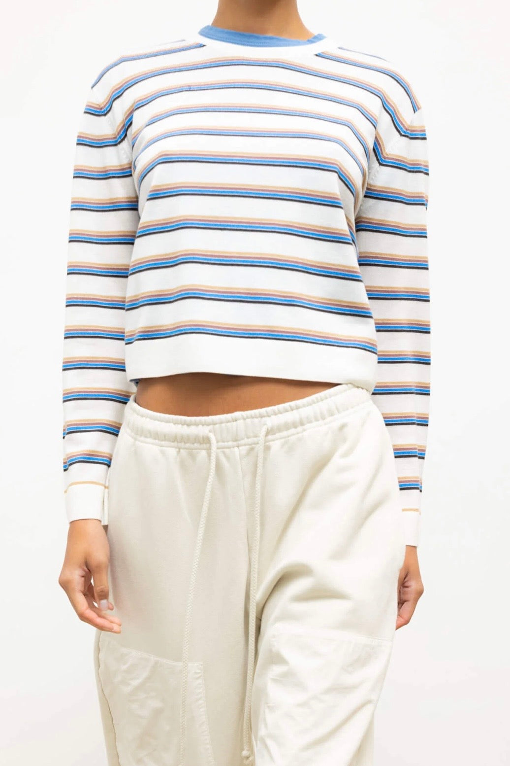JAMES STRIPE CLASSIC CREW
