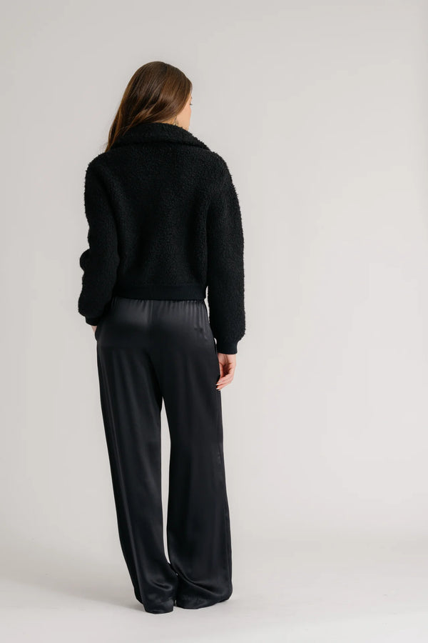 BRYNN WIDE LEG SILK PANT