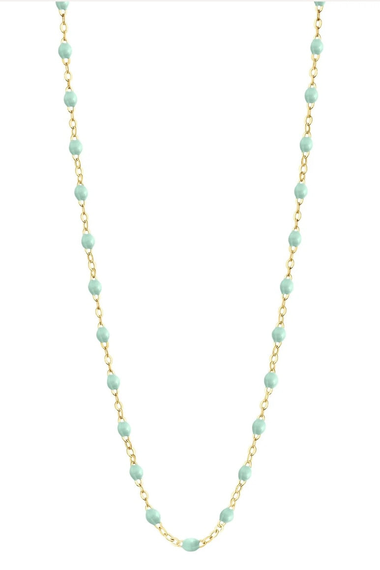 CLASSIC 16" GIGI NECKLACE IN JADE