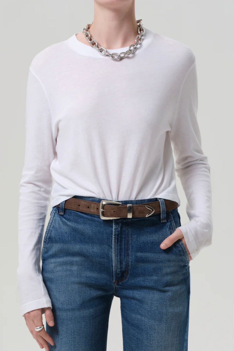 SABINE CROPPED LONG SLEEVE