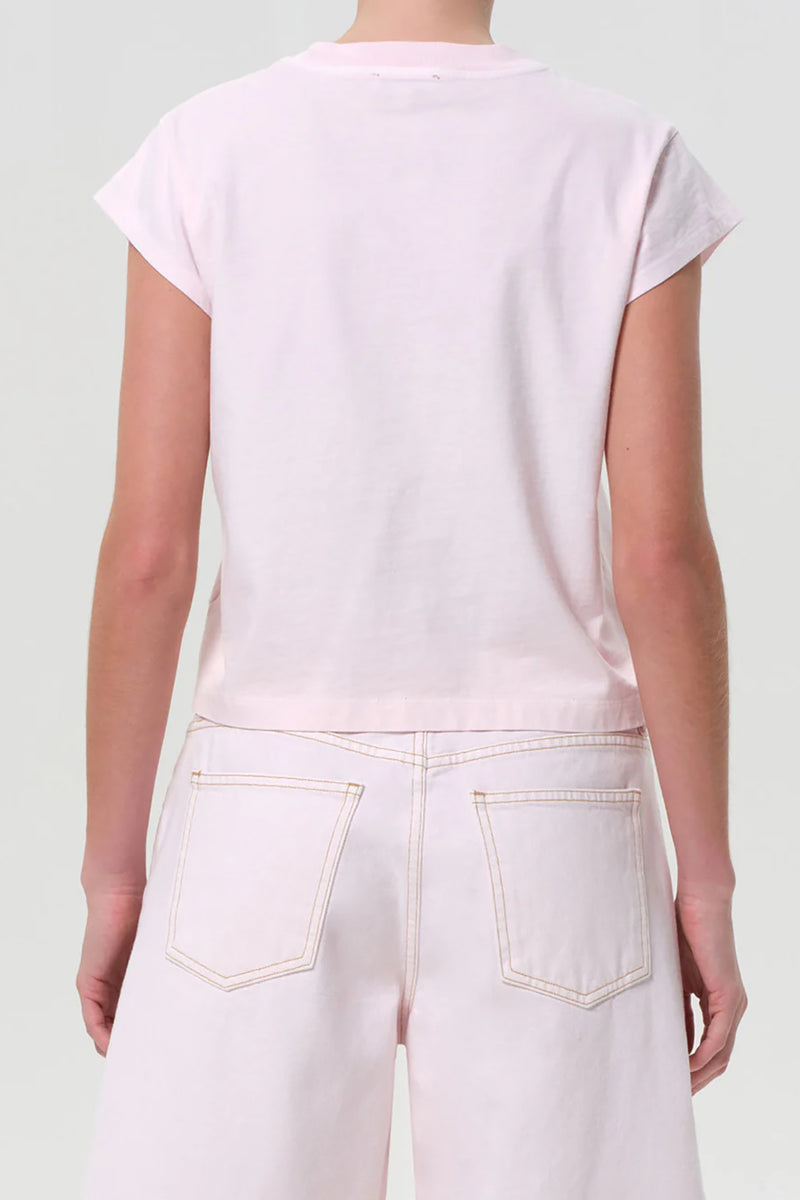 BRYCE CAP SLEEVE TEE IN COSMOS