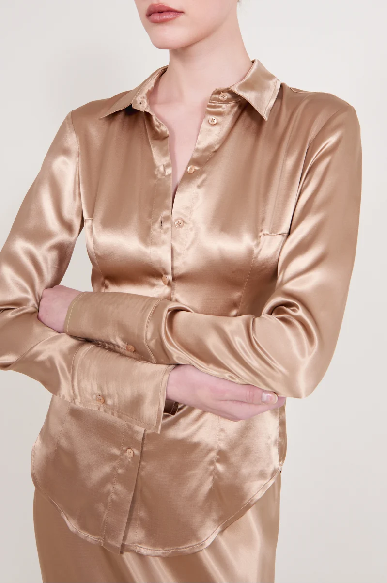 CAMI SATIN TOP