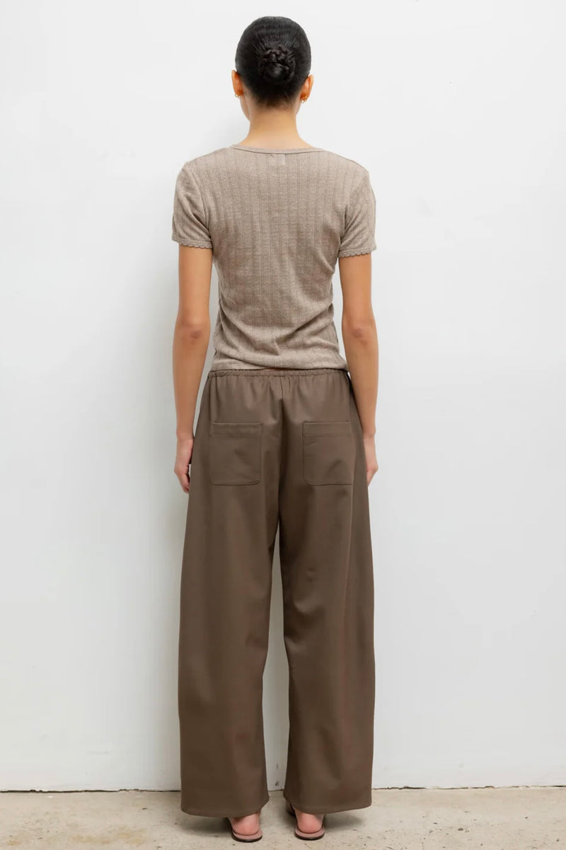 POINTELLE SLIM FIT TEE