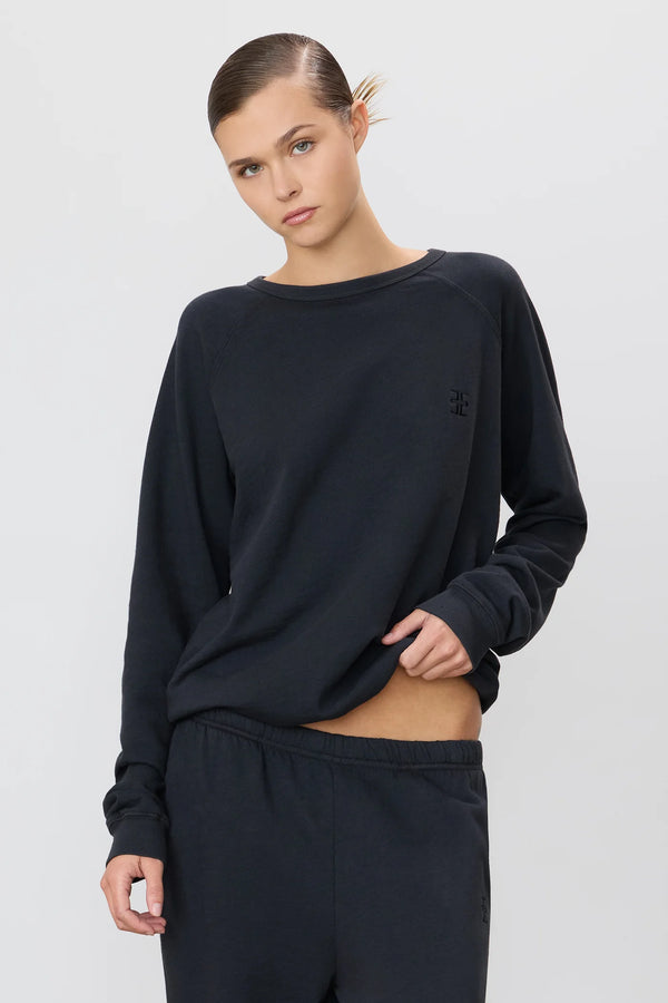 OVERSIZED RAGLAN SWEATSHIRT