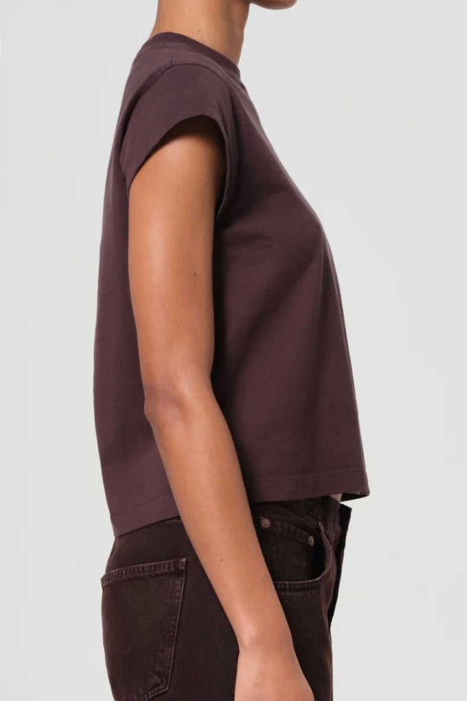 BRYCE CAP SLEEVE TEE