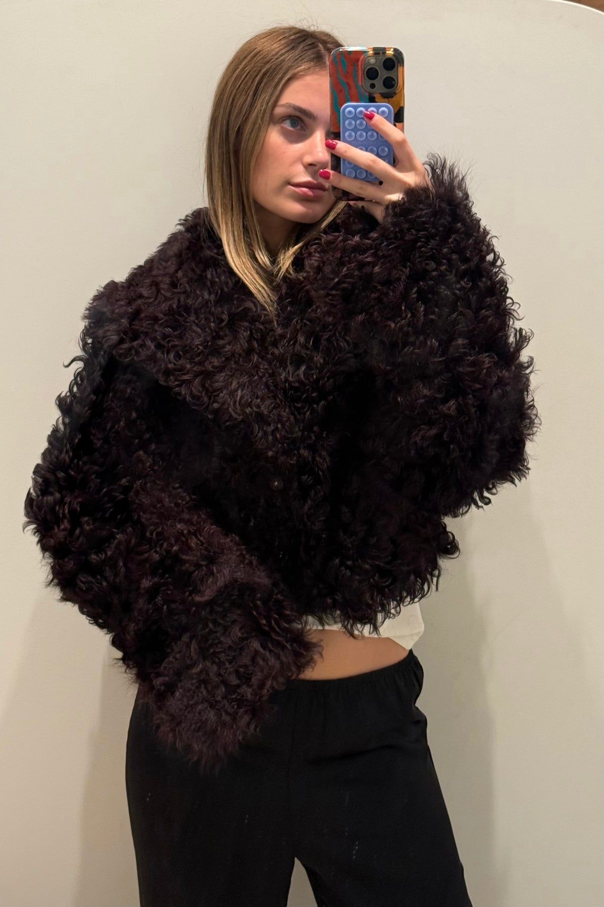 JIRA SHEARLING JACKET