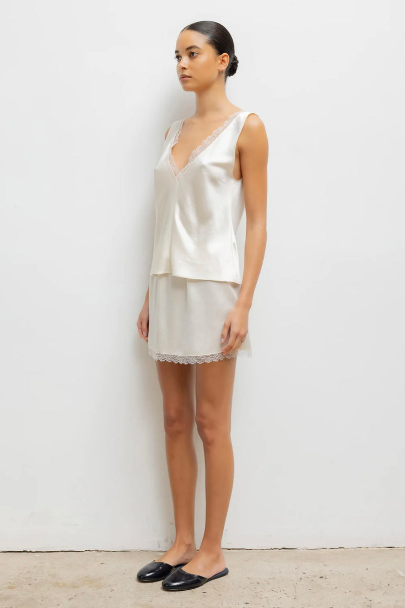 BARB LACE MINI SKIRT