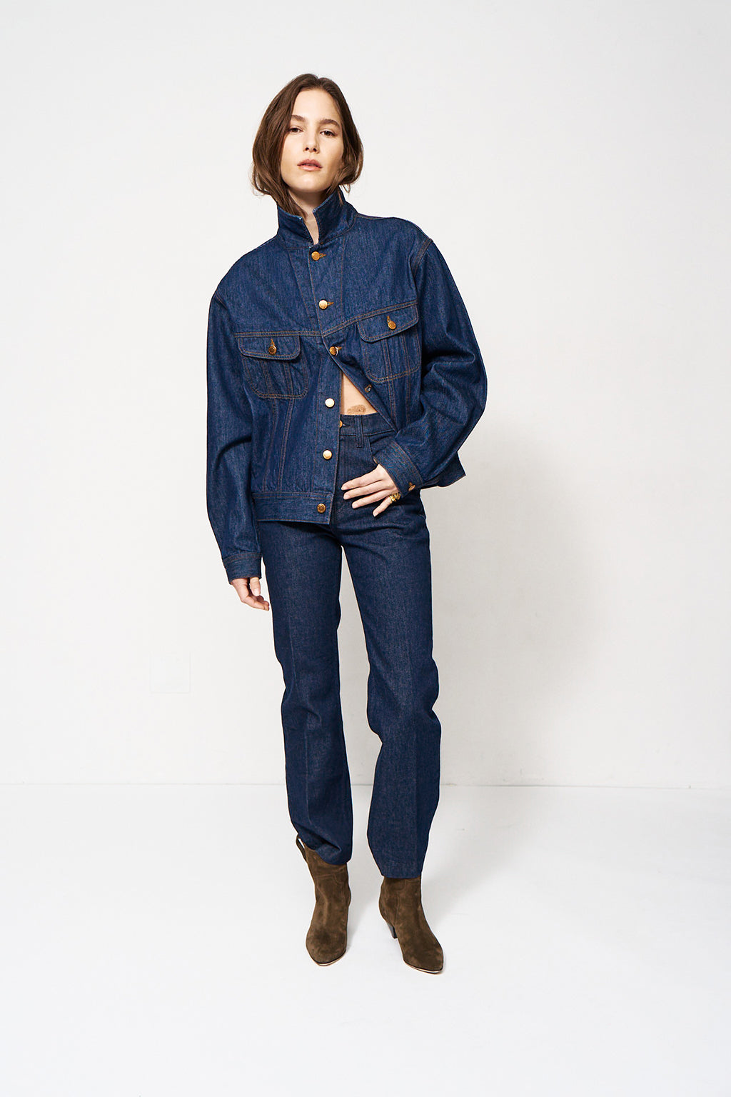 THE SLIM STOVEPIPE IN RAW RINSE